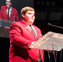 TCAT Outstanding Student of the Year Travis France TCAT Outstanding Student of the Year Travis France